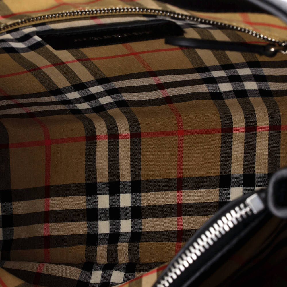 Burberry Banner Nm Tote Leather With #253342B10B - Picture 5 of 6